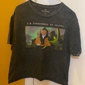 Disney lion king crop shirt.